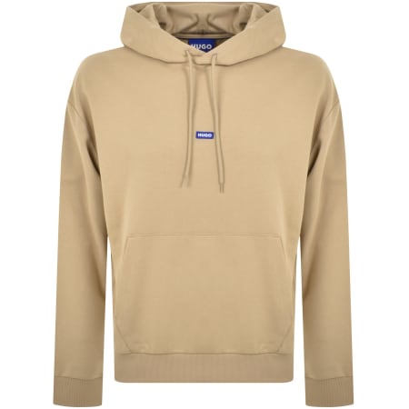 Product Image for HUGO Blue Nalonso Hoodie Beige
