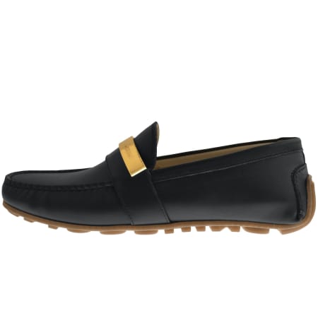 Product Image for Moschino Leather Driver Shoes Black
