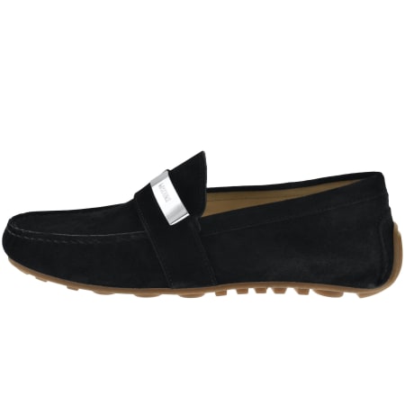 Product Image for Moschino Suede Driver Shoes Black