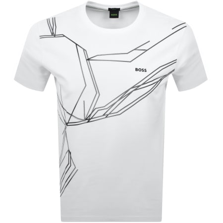 Product Image for BOSS Tee Beetle T Shirt White