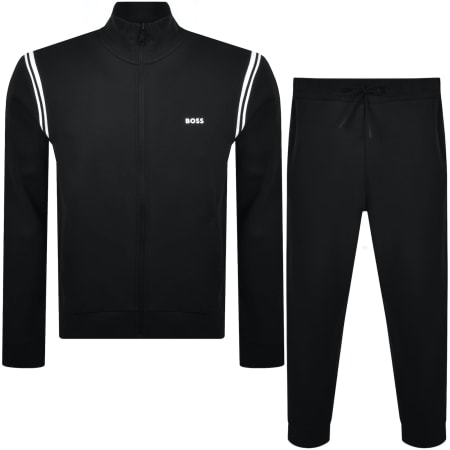 Product Image for BOSS Full Zip Tracksuit Set Black