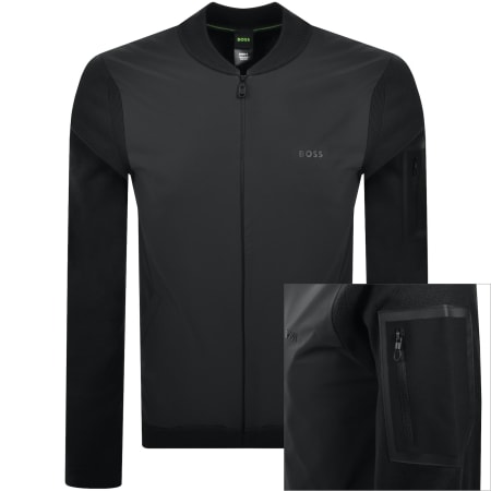 Product Image for BOSS K Ever X HY Full Zip Sweatshirt Black