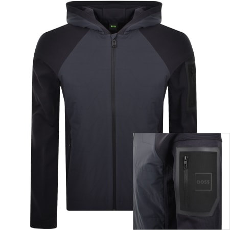 Product Image for BOSS K Desert HY Full Zip Sweatshirt Navy