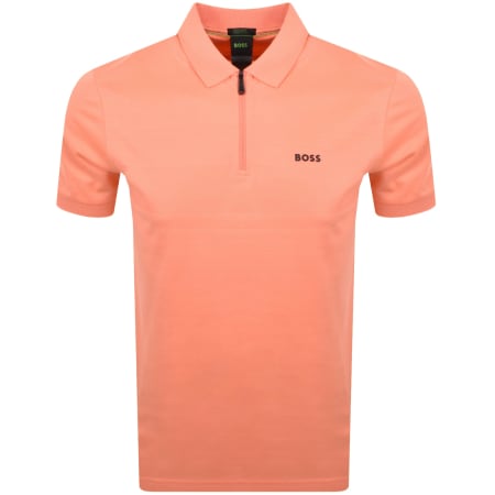 Product Image for BOSS Philix Polo T Shirt Coral Pink
