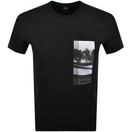 Product Image for BOSS Tee Desert Tech SJ T Shirt Black