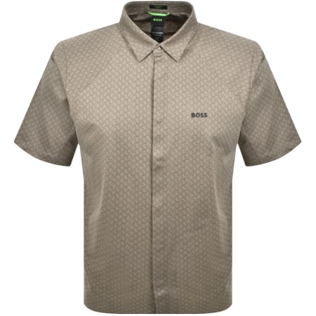 Product Image for BOSS B Excurse S Short Sleeve Shirt Brown