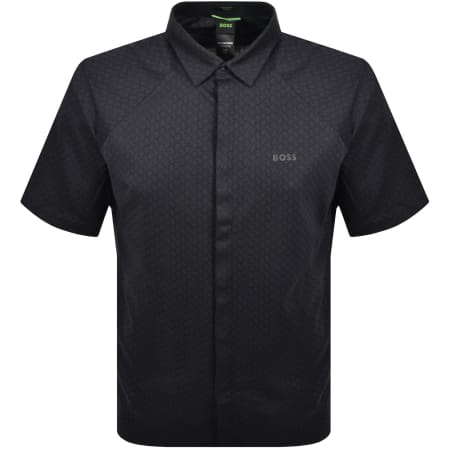 Product Image for BOSS B Excurse S Short Sleeve Shirt Navy