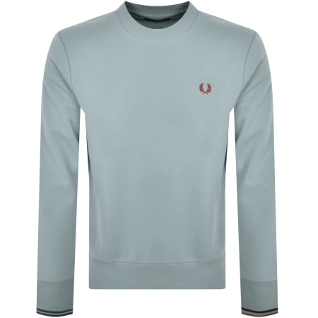 Product Image for Fred Perry Crew Neck Sweatshirt Blue