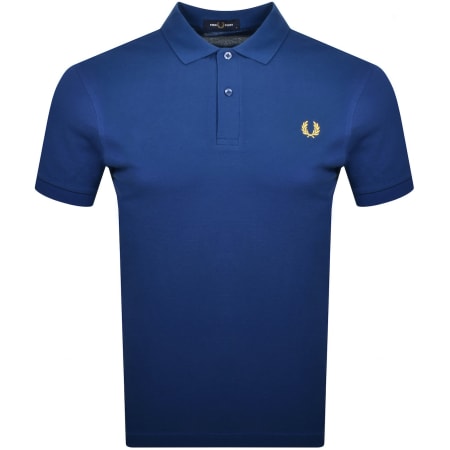 Product Image for Fred Perry Plain Polo T Shirt Blue