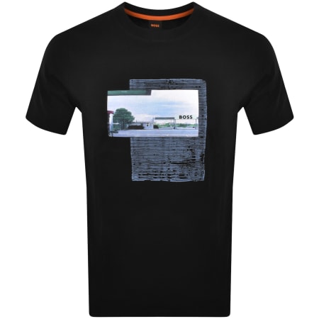 Product Image for BOSS Te OnTheWay T Shirt Black