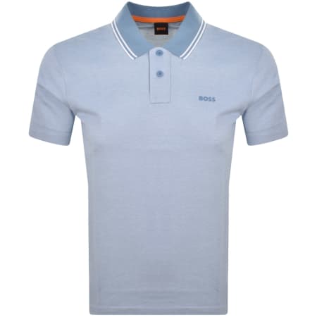 Product Image for BOSS Oxford New Polo Blue