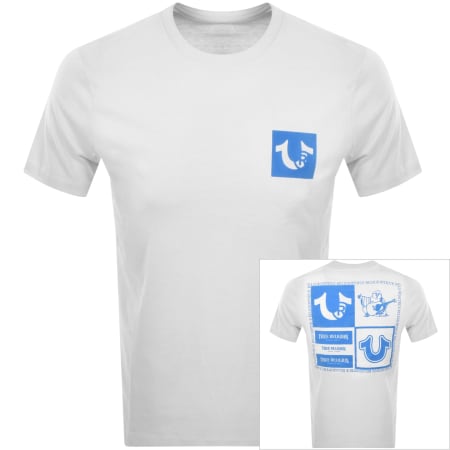 Product Image for True Religion Checker HS Tee T Shirt White