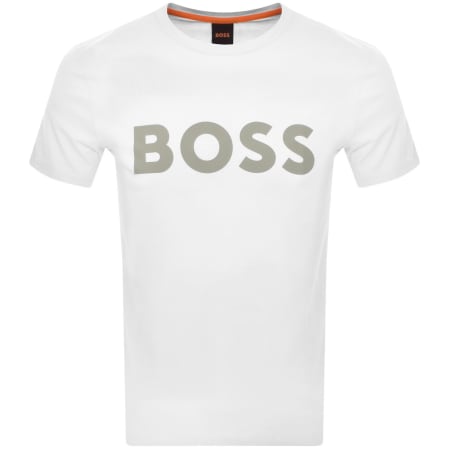 Product Image for BOSS Thinking 1 Logo T Shirt White