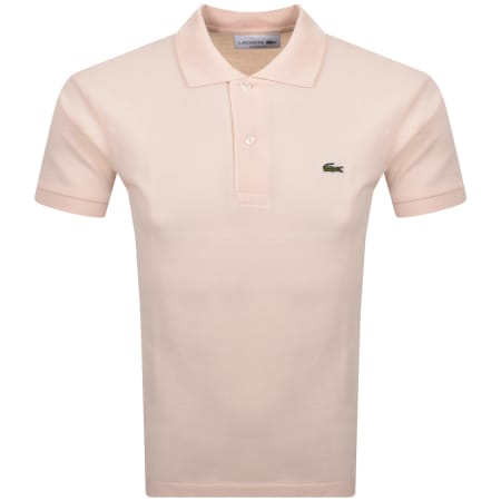 Product Image for Lacoste Short Sleeved Polo T Shirt Pink