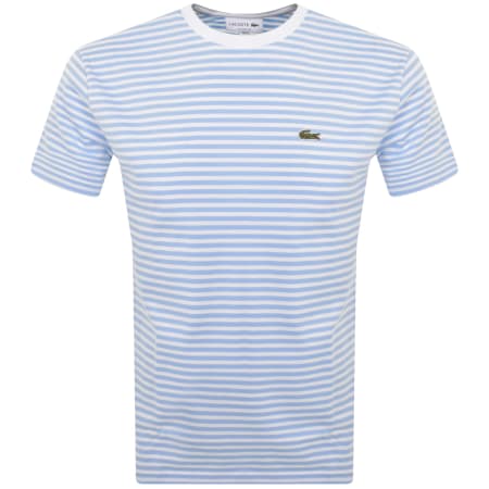 Product Image for Lacoste Stripe T Shirt Blue