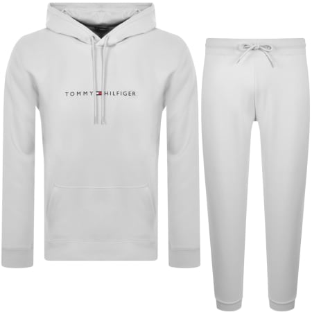 Product Image for Tommy Hilfiger Lounge Hooded Tracksuit Grey