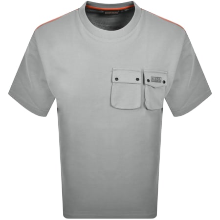 Product Image for Napapijri Rivalto T Shirt Ultimate Grey