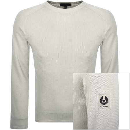 Product Image for Belstaff Guide Crew Neck Jumper Stone Beige