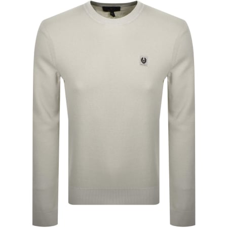 Product Image for Belstaff Drift Silk Blend Jumper Stone Beige