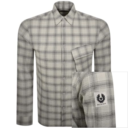 Product Image for Belstaff Scale Long Sleeved Shirt Grey