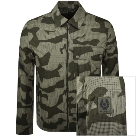 Product Image for Belstaff Drome Overshirt Green