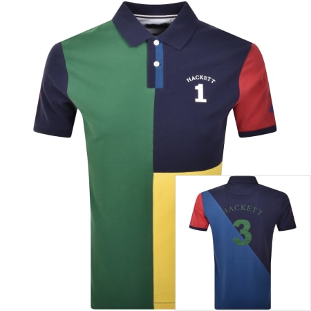 Product Image for Hackett Multi Polo T Shirt Grass Green