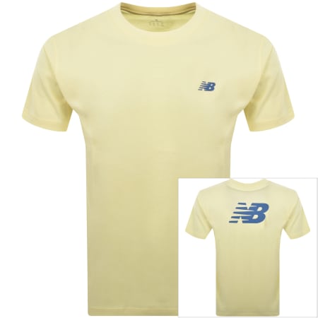 Product Image for New Balance Sport Essentials Logo T Shirt Yellow