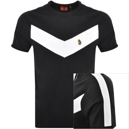 Product Image for Luke 1977 Calvia Chevron T Shirt Black