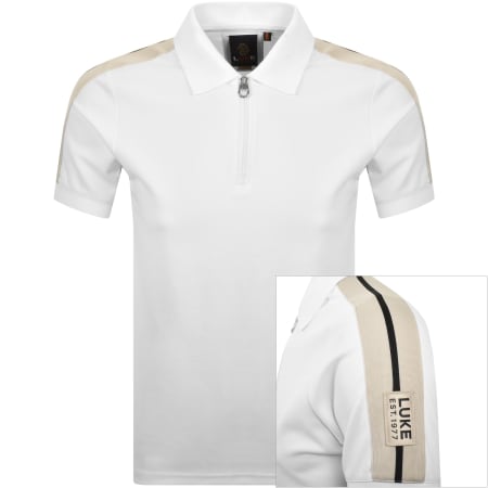 Product Image for Luke 1977 Caltech Polo T Shirt White