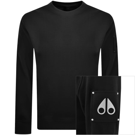 Product Image for Moose Knuckles Hartsfield Sweatshirt Black