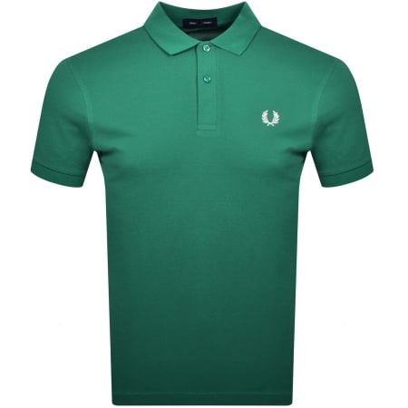 Product Image for Fred Perry Plain Polo T Shirt Green