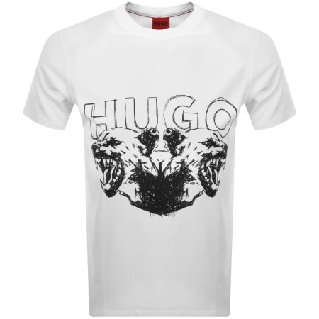 Product Image for HUGO Durro T Shirt White