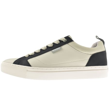 Product Image for HUGO Morrie Tennis Trainers Open Beige