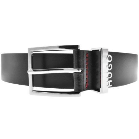 Product Image for HUGO Geek Leather Belt Black