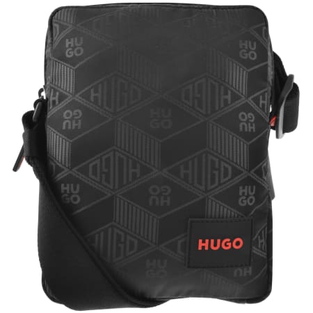 Product Image for HUGO Ethon Zip Bag Black