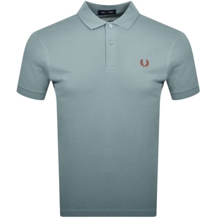Product Image for Fred Perry Plain Polo T Shirt Blue