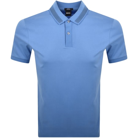 Frequently Bought Product Image for BOSS H Phillipson Slim Fit Polo T Shirt Blue