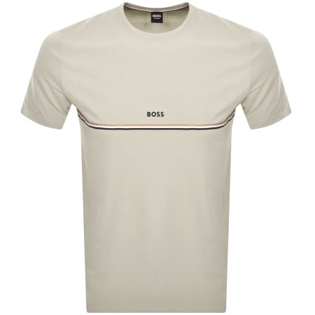 Product Image for BOSS Unique T Shirt Beige