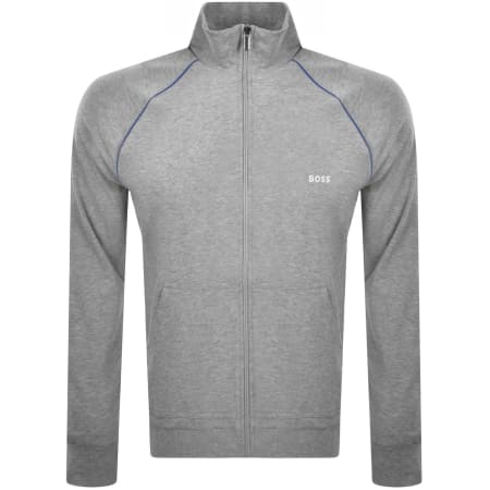 Product Image for BOSS Mix Match Full Zip Sweatshirt Grey