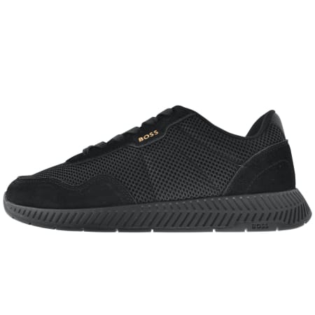 Product Image for BOSS Titanium Runner Trainers Black
