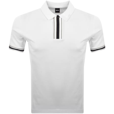 Product Image for BOSS Parlay 185 Polo T Shirt White