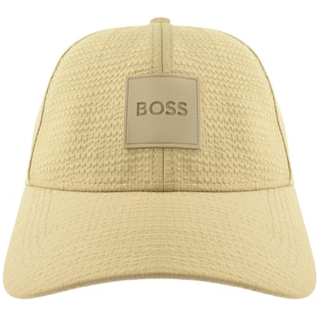 Product Image for BOSS Zed Seersucker Baseball Cap Beige