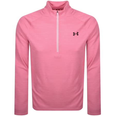 Product Image for Under Armour Tech Half Zip Sweatshirt Pink