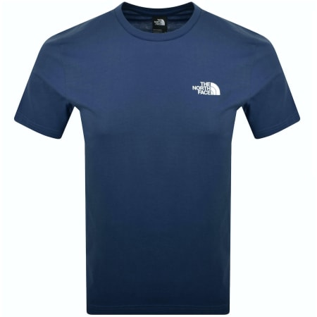Product Image for The North Face Simple Dome T Shirt Navy