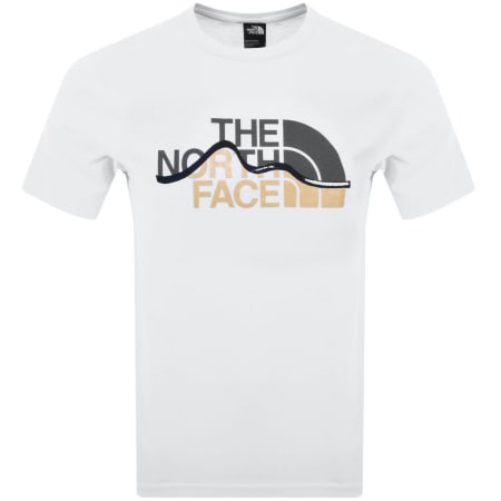 Product Image for The North Face Mountain Line T Shirt White