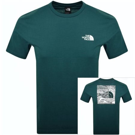 Product Image for The North Face Redbox Celebration T Shirt Green