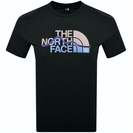 Product Image for The North Face Mountain Line T Shirt Black