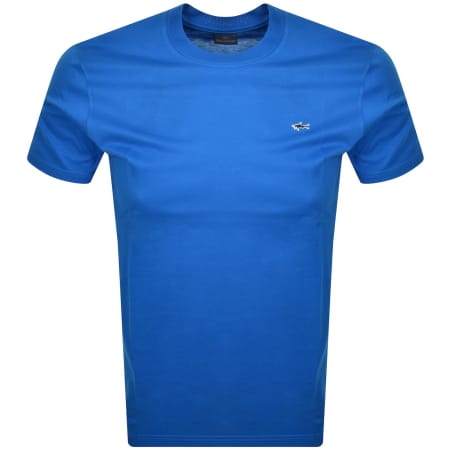 Product Image for Paul And Shark Logo T Shirt Blue