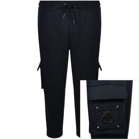 Product Image for Moose Knuckles Hartsfield Cargo Joggers Navy