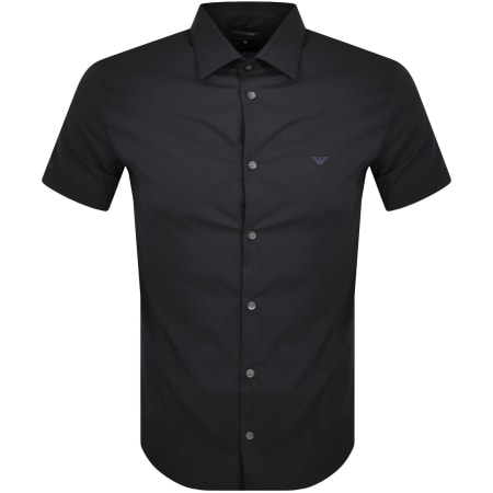 Product Image for Emporio Armani Short Sleeved Shirt Navy